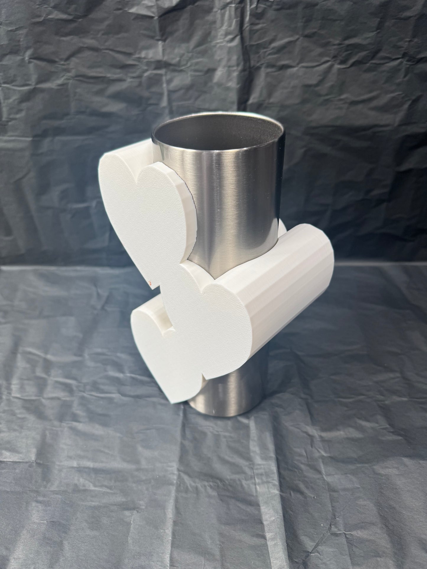 Three Heart Stacked 3D Sleeve