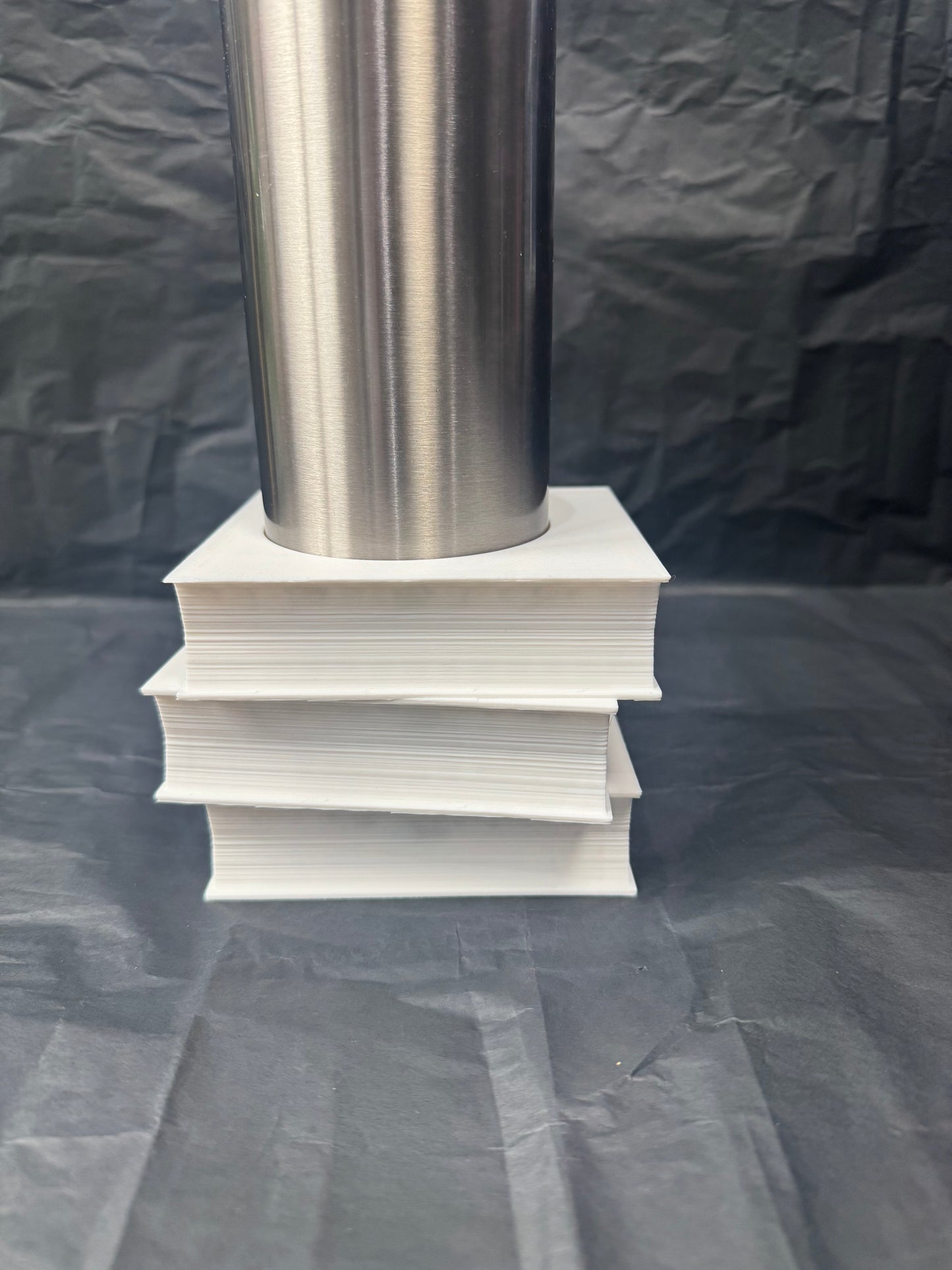 Three Stacked Books 3D Sleeve