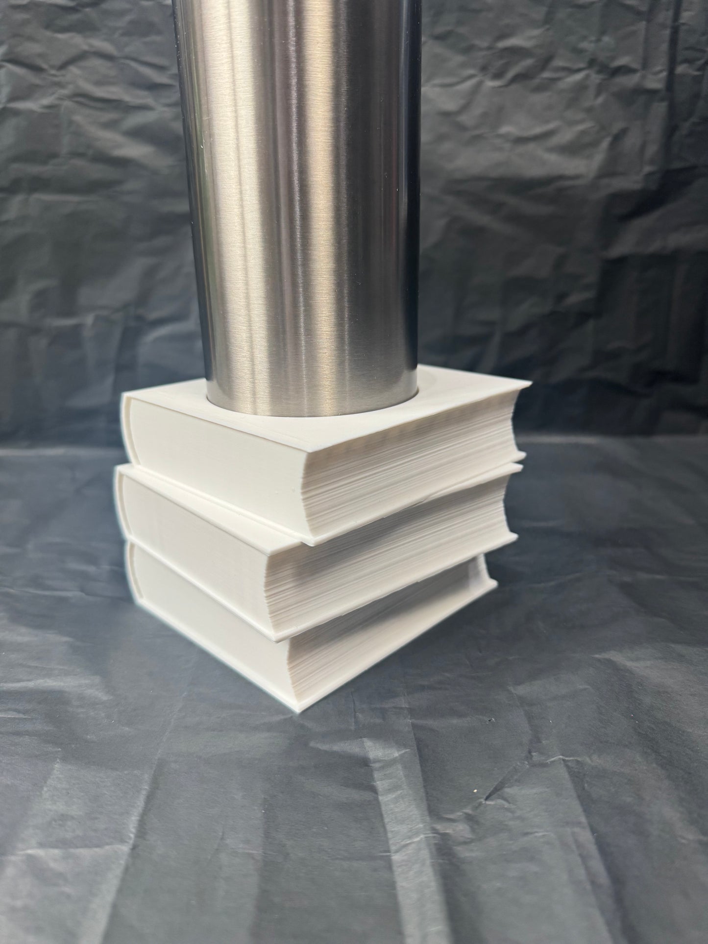 Three Stacked Books 3D Sleeve