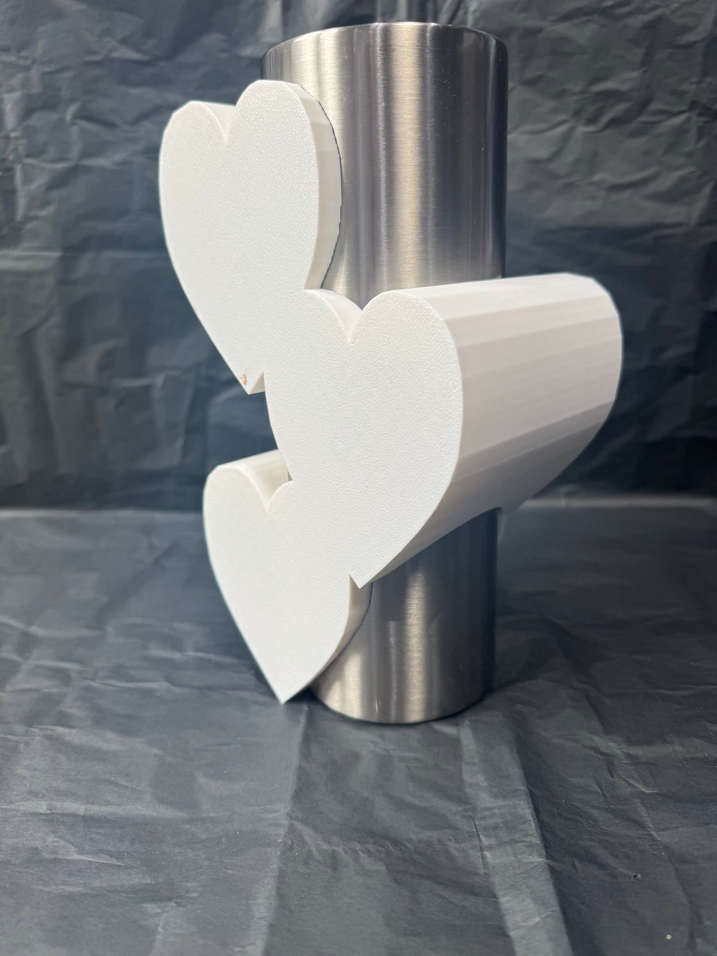 Three Heart Stacked 3D Sleeve