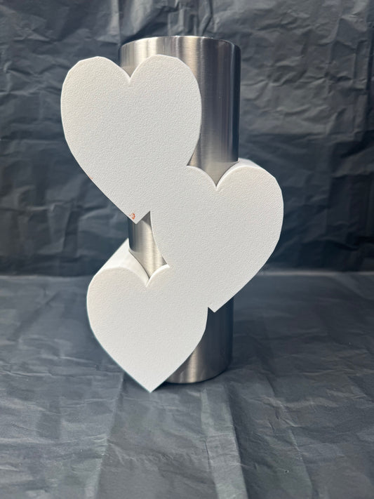 Three Heart Stacked 3D Sleeve