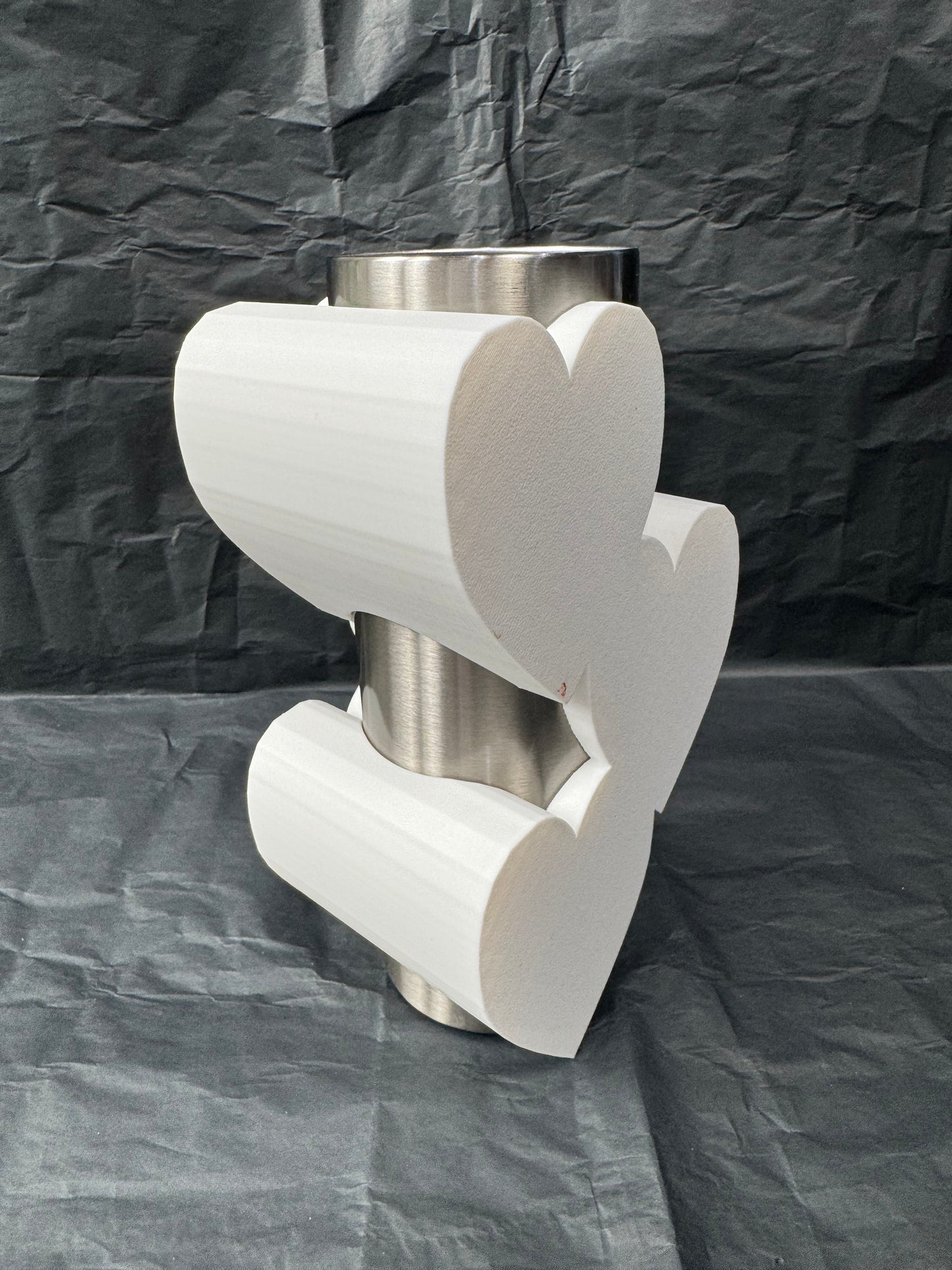 Three Heart Stacked 3D Sleeve