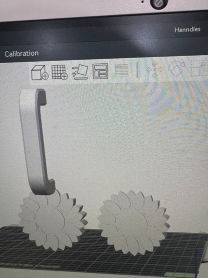 Handle & sunflower